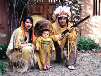 Ute Family  Paco, Jennifer& Christopher